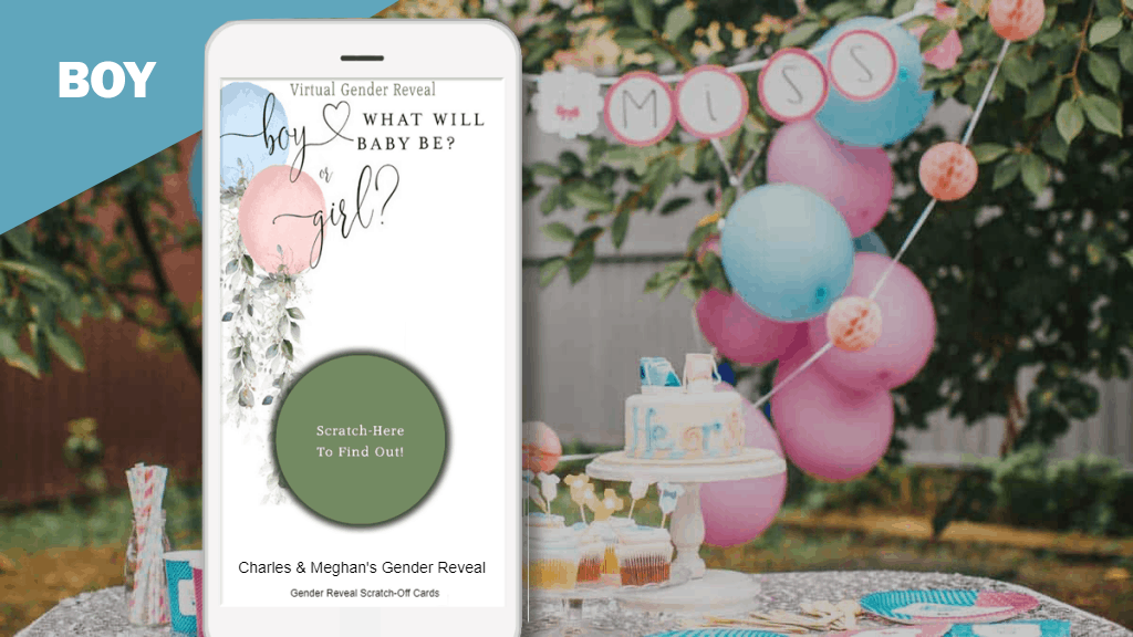 Boy Gender Reveal Ideas - A Big Hit & Personalized